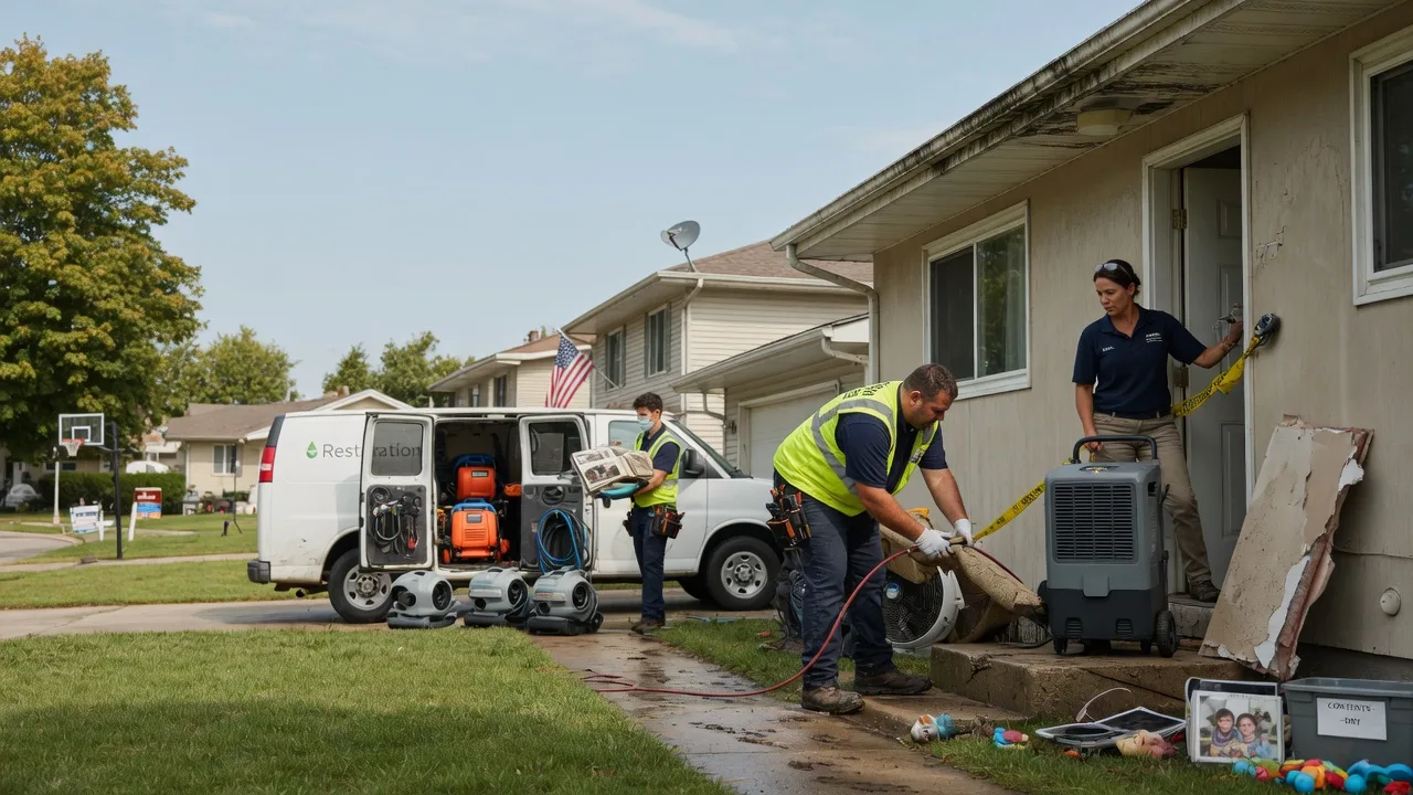 Water Damage Restoration in Harcourt, IA near me